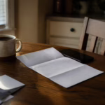 An opened letter, phone, and coffee on a kitchen table — what to do next after being turned down for a loan